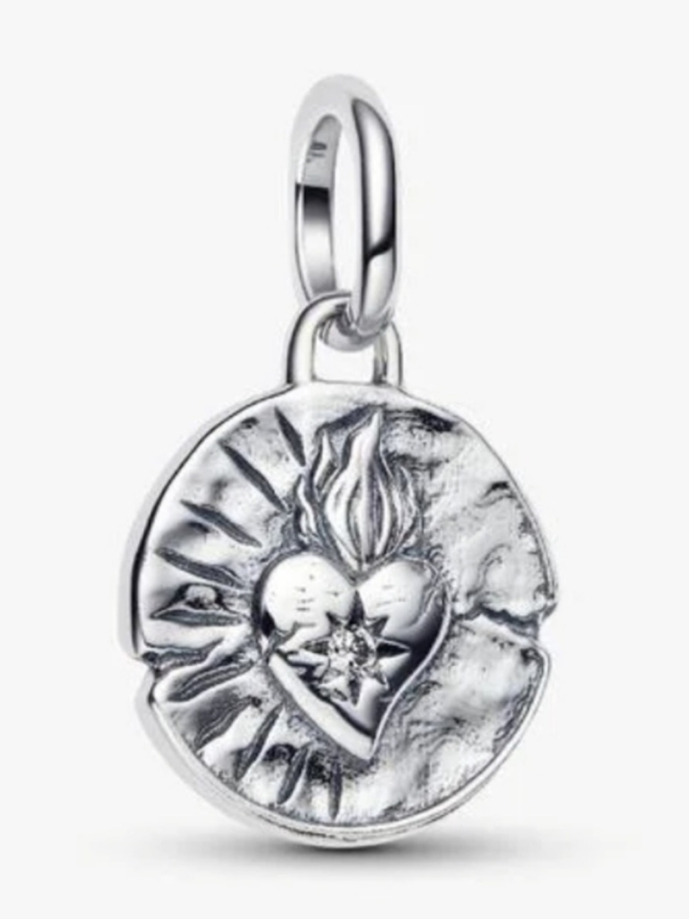 Heart Medallion Charm